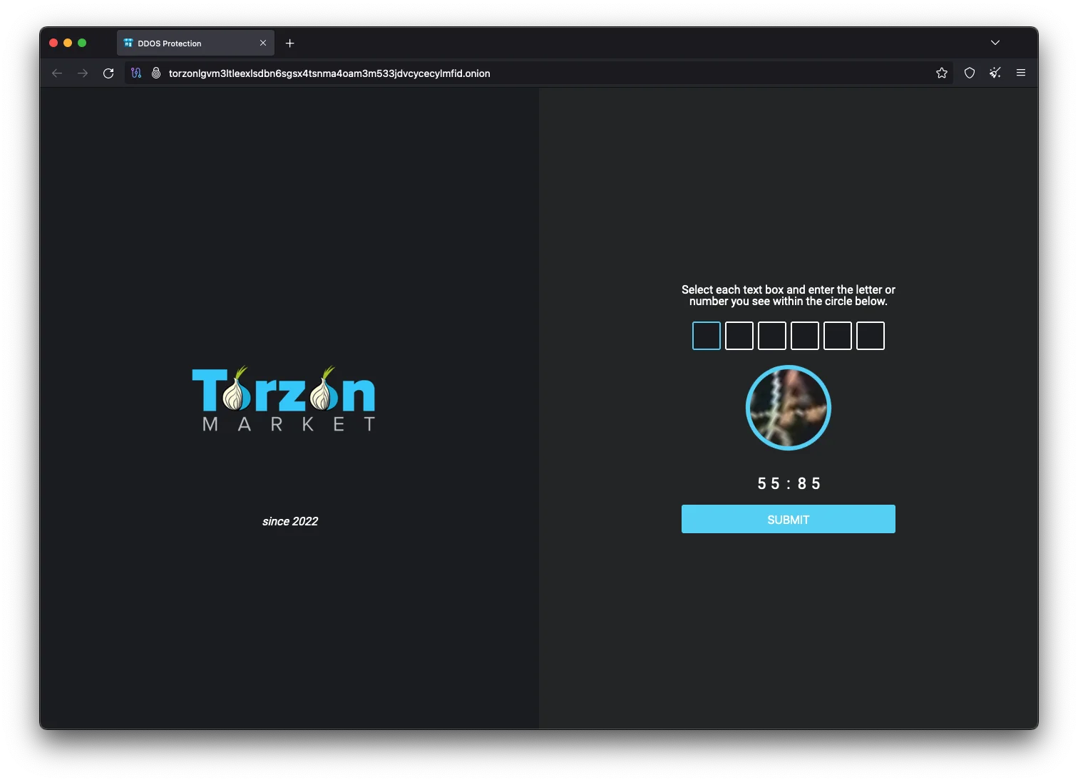 TorZon Captcha